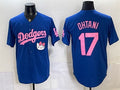 Los Angeles Dodgers #17 Shohei Ohtani Royal Tomch 2025 Hello Kitty Vapor Limited Stitched Jersey