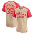 Baltimore Orioles #35 Adley Rutschman Player Cream Tomch American League All-Star Limited Elite Home Game Stitched Jerseys