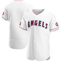 Los Angeles Angels White Tomch Home Authentic Team Jersey