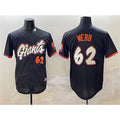 San Francisco Giants #62 Logan Webb Black Tomch Anthracite 2025 City Connect Limited Stitched Jersey
