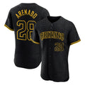 Arizona Diamondbacks #28 Nolan Arenado Player Black Tomch Snake Skin City Limited Elite Home Game Stitched Jerseys