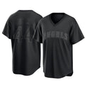 Los Angeles Angels #44 Ben Joyce Player Black Tomch Pitch Fashion T-shirt Stitched Jerseys