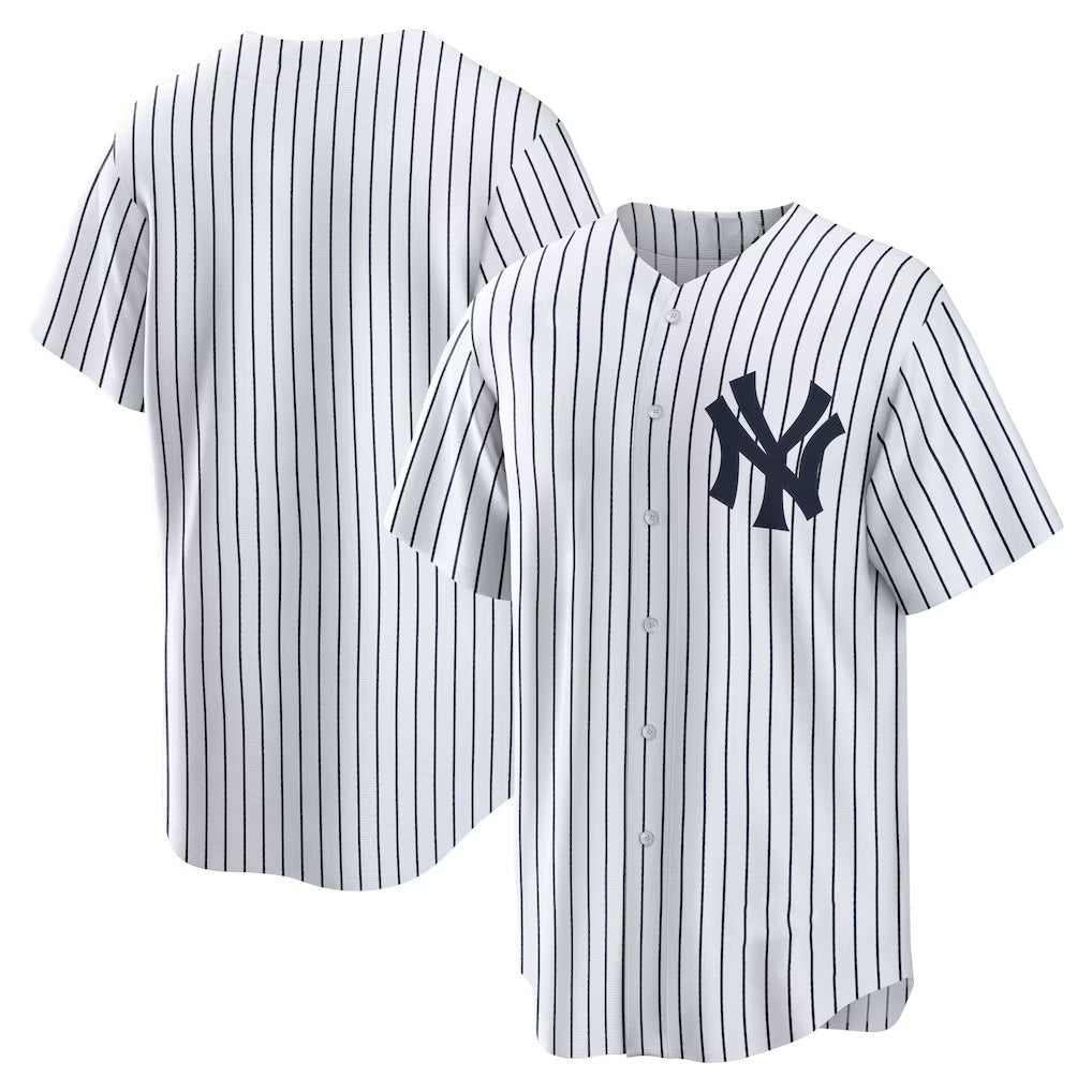 New York Yankees White Tomch Home Replica Team Jersey