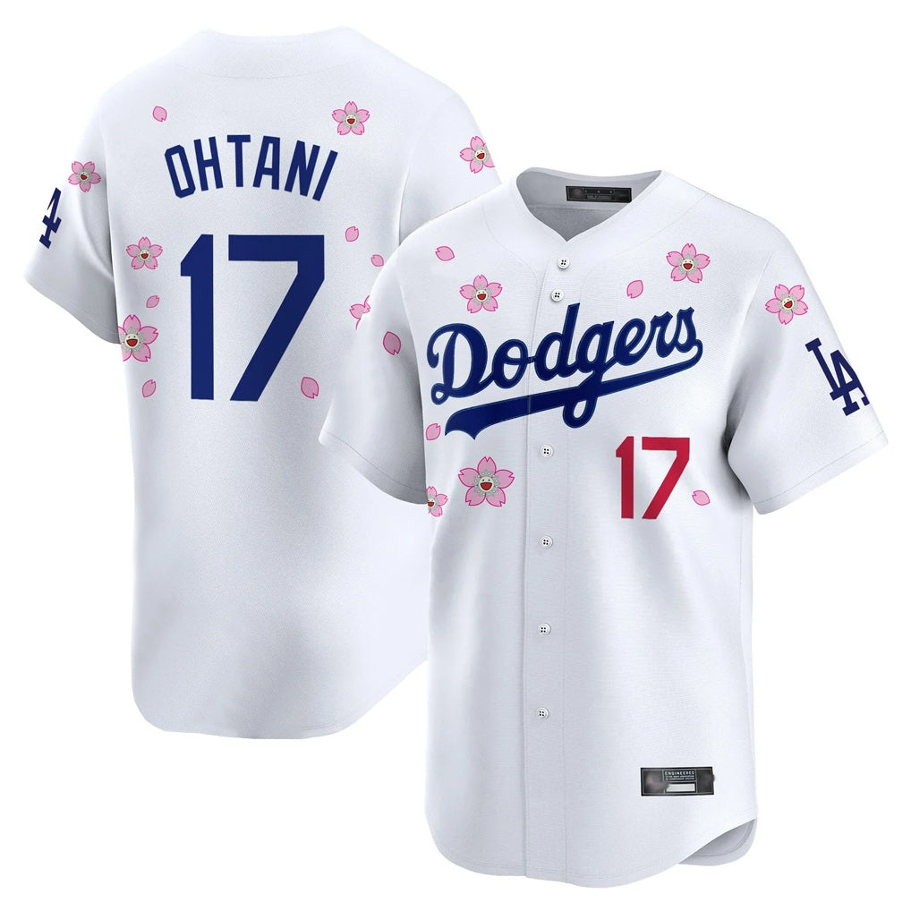 Los Angeles Dodgers #17 Shohei Ohtani Player White Tomch Tokyo Series Vapor Premier Limited Stitched Jerseys