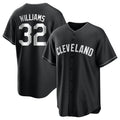Cleveland Guardians #32 Gavin Williams Player Black Tomch Home Game Stitched Jerseys