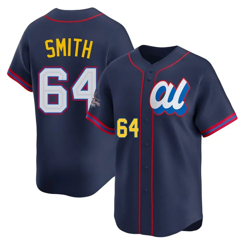 Chicago White Sox #64 Shane Smith Player Navy Tomch Limited American League All-Star Edition Stitched Jerseys