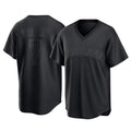 Cleveland Guardians #7 George Valera Player Black Tomch T-shirt Home Game Stitched Jerseys