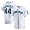 Seattle Mariners #44 Julio Rodr¨ªguez White Tomch Home Limited Player Jersey