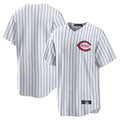 Cincinnati Reds Blank Player White Tomch Stripe Field of Dreams Game Home Stitched Jerseys