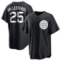 Chicago Cubs #25 Moises Ballesteros Player Black Tomch Game Stitched Jerseys