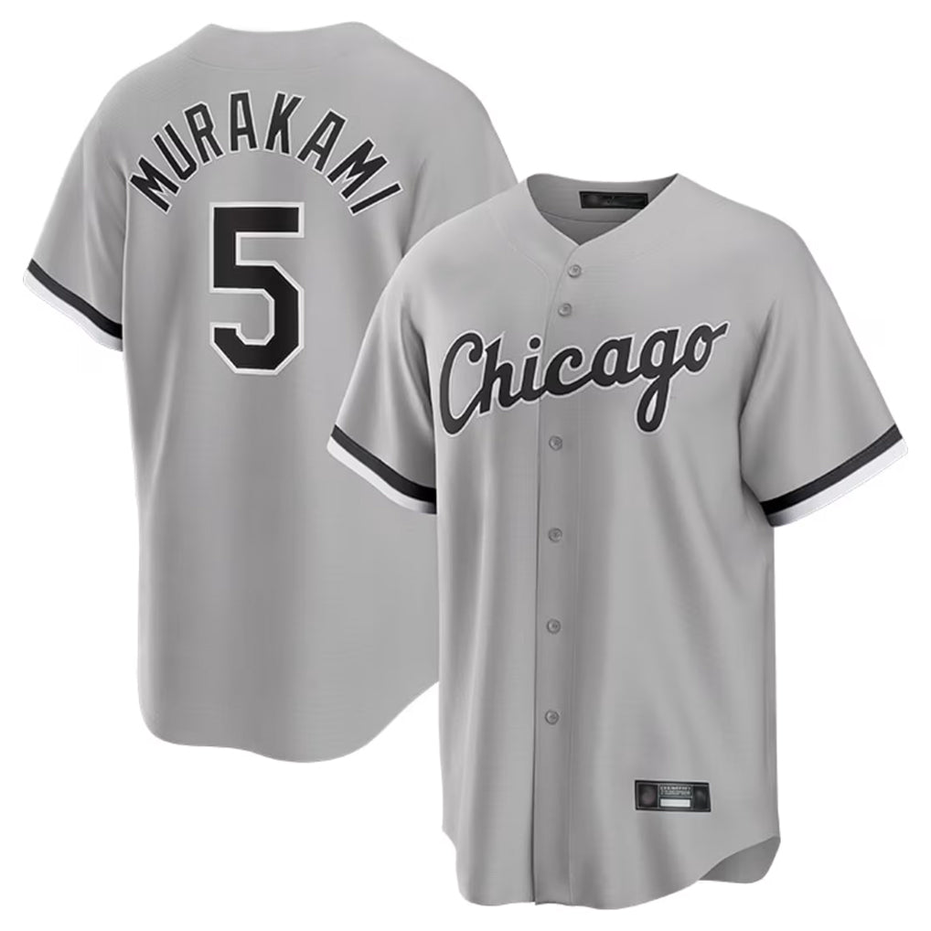 Chicago White Sox #5 Munetaka Murakami Player Gray Tomch Home Game Stitched Jerseys
