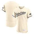 Minnesota Twins Blank Player Cream TomchHome Limited Elite Stitched Jerseys