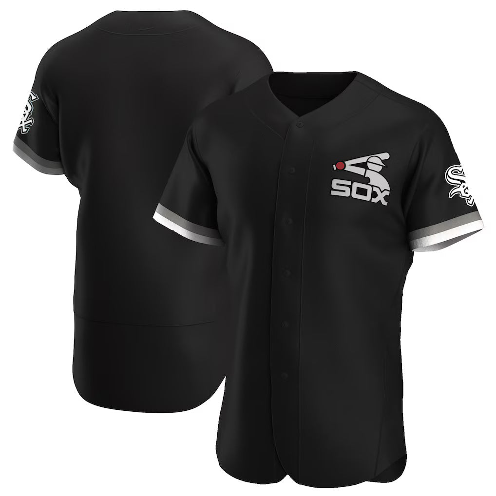 Chicago White Sox Black Tomch Alternate Authentic Team Jersey