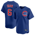 Chicago Cubs #6 Matt Shaw Player Royal Tomch Limited Home Stitched Jerseys