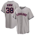 Cleveland Guardians #38 Steven Kwan Player Gray Tomch Game Home Stitched Jerseys