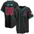 Custom Arizona Diamondbacks 2024 Cool Base Jersey ¨C Black Tomch