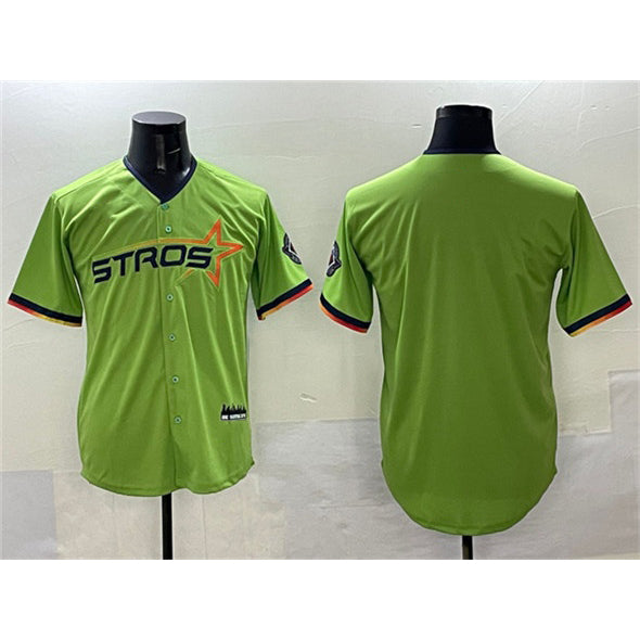 Houston Astros Blank Green Tomch 2025 City Connect Limited Stitched Jersey