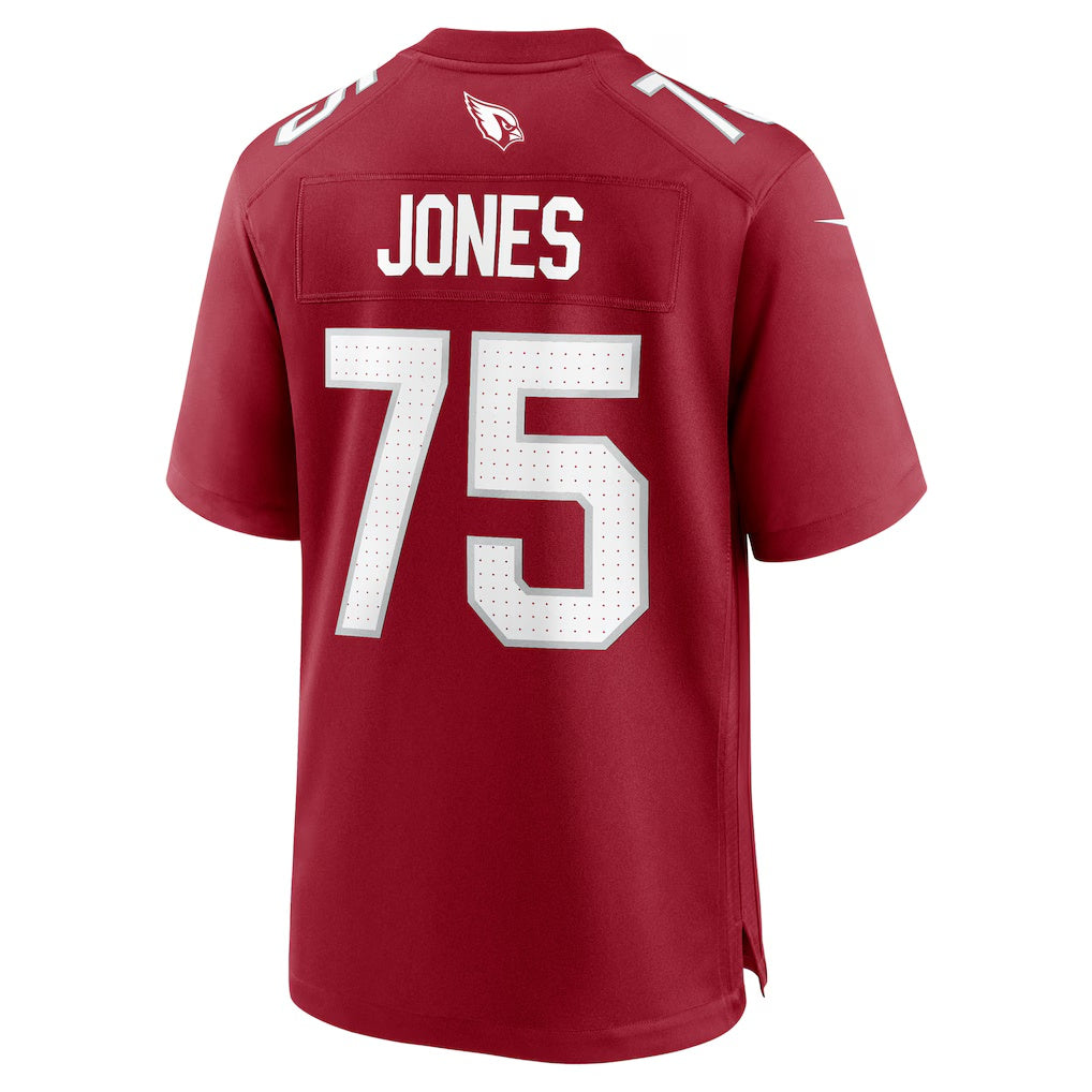 A.Cardinals #75 Christian Jones Cardinal Tomch Team Game Jersey