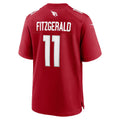A.Cardinals #11 Larry Fitzgerald Cardinal Tomch Team Retired Game Jersey