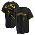 Boston Red Sox #3 Ceddanne Rafaela Player Black Tomch Snake Skin City Home Game Stitched Jerseys