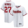 Cleveland Guardians #27 Austin Hedges Player White Tomch Game Home Stitched Jerseys