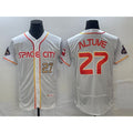 Houston Astros #27 Jose Altuve Number White Thaam 2023 City Connect Flex Base Stitched Jersey