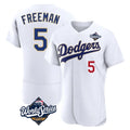 Los Angeles Dodgers #5 Freddie Freeman Player Gold White Tomch World Series 2026 Collection Stadium Limited Elite Stitched Jerseys