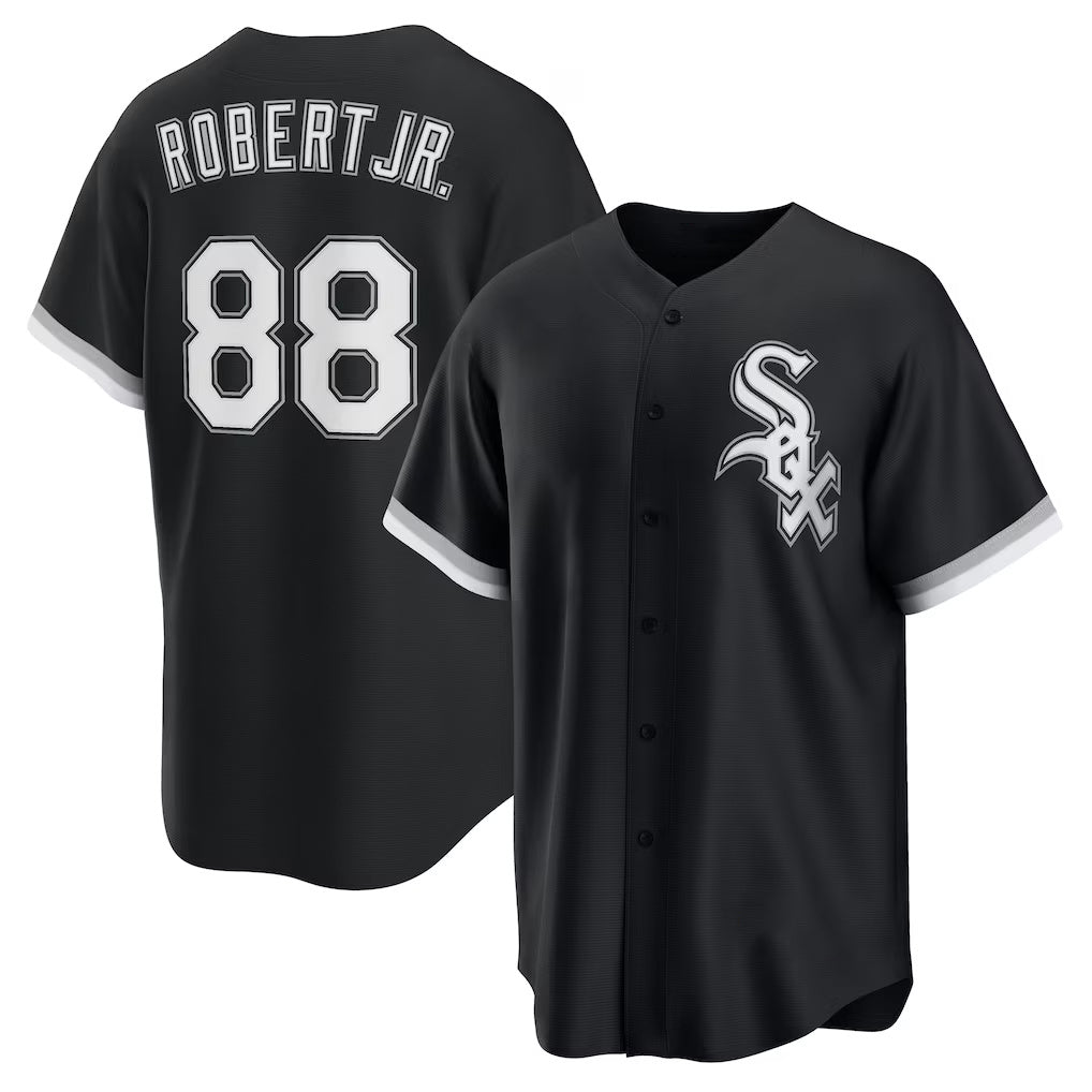 Chicago White Sox #88 Luis Robert Jr. Black Tomch Alternate 2 Replica Jersey