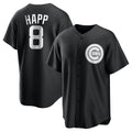 Chicago Cubs #8 Ian Happ Player Black Tomch Game Stitched Jerseys