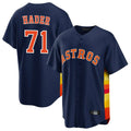 Houston Astros #71 Josh Hader Player Navy Tomch Home Game Stitched Jerseys
