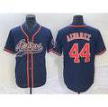 Houston Astros #44 Yordan Alvarez Navy Thaam Cool Base Stitched Jersey
