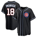 Chicago Cubs #18 Shota Imanaga Player Black Tomch Fashion Out Game Stitched Jerseys