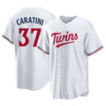 Minnesota Twins #37 Victor Caratini Player White TomchHome Game Stitched Jerseys