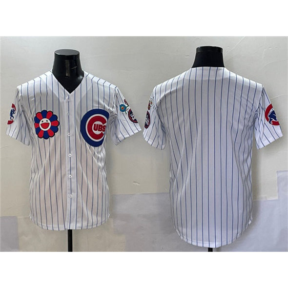 Chicago Cubs Blank White Tomch 2025 Tokyo Series Limited Stitched Jersey