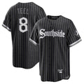 Chicago White Sox #8 Kyle Teel Player Black Tomch City Connect Home Game Stitched Jerseys