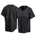Cleveland Guardians #38 Steven Kwan Player Black Tomch T-shirt Home Game Stitched Jerseys