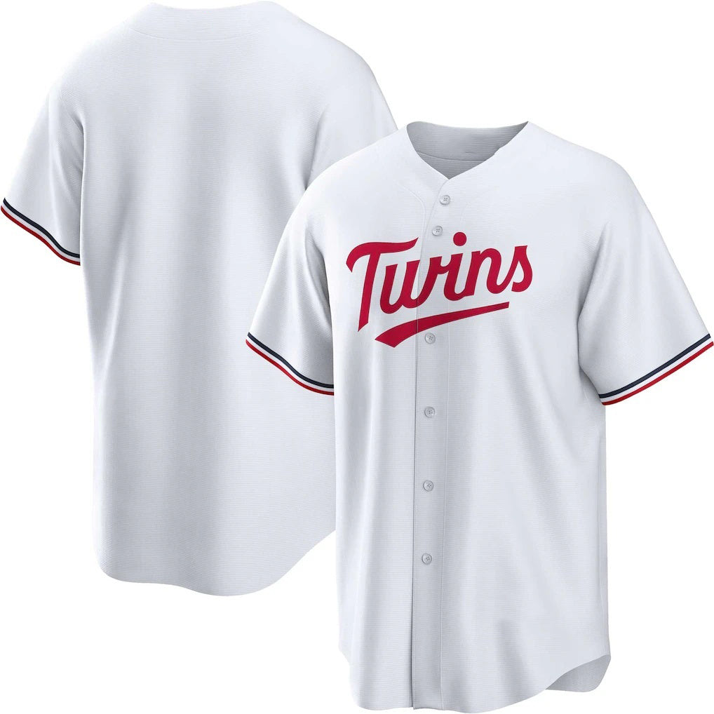 Minnesota Twins White Tomch Home Replica Team Jersey