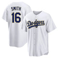 Los Angeles Dodgers #16 Will Smith Player Gold White Tomch 2026 Collection Stadium Game Stitched Jerseys
