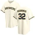 Milwaukee Brewers #32 Jacob Misiorowski Cream Tomch 2025 Stitched Jersey