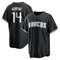 Arizona Diamondbacks #14 Gabriel Moreno Player Black Tomch Game Home Stitched Jerseys