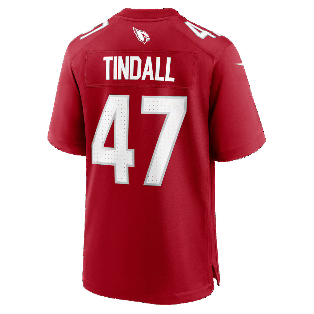 A.Cardinals #47 Channing Tindall Tomch Cardinal Team Game Jersey
