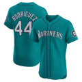 Seattle Mariners #44 Julio Rodr¨ªguez Teal Tomch Alternate Elite Jersey