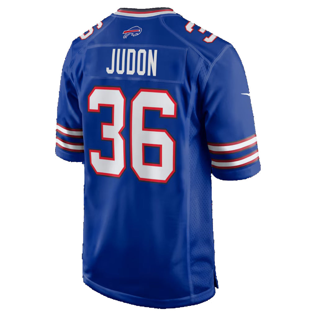 B.Bills #36 Matthew Judon Royal Tomch Team Game Jersey