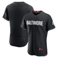 Baltimore Orioles Black Tomch City Connect Authentic Jersey