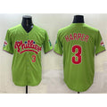 Philadelphia Phillies #3 Bryce Harper Light Green Tomch Phanatic Limited Stitched Jersey