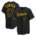 Baltimore Orioles #17 Colton Cowser Player Black Tomch Snake Skin City Home Game Stitched Jerseys