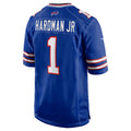 B.Bills #1 Mecole Hardman Royal Tomch Team Game Jersey