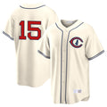 Chicago Cubs #15 Carson Kelly Player Cream Tomch Field of Dreams Home Game Stitched Jerseys