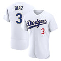 Los Angeles Dodgers #3 Edwin D¨ªaz Player Gold White Tomch 2026 Collection Stadium Limited Elite Stitched Jerseys