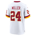 W.Commanders #24 Von Miller White Tomch Game Jersey